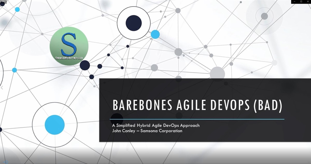 Barebones Agile DevOps (BAD) – A Simplified Hybrid Agile DevOps Approach for Delivering IT Cloud Solutions