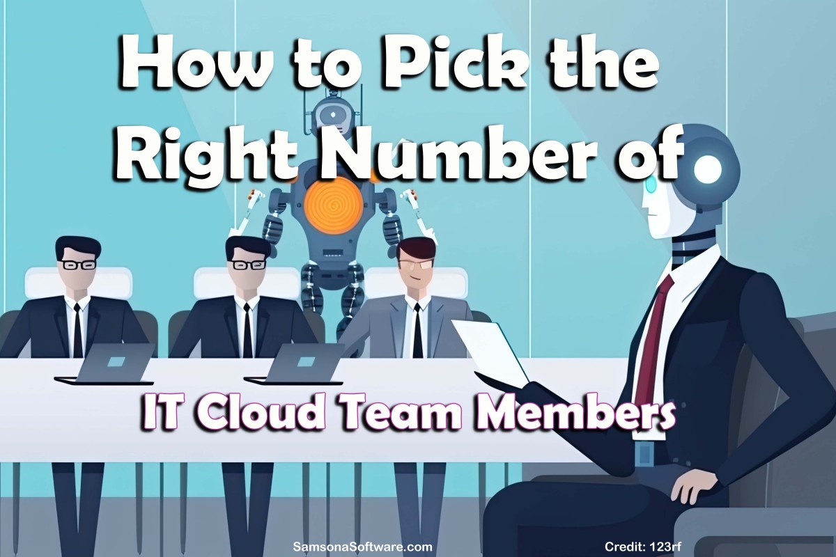 How to Pick the Right Number of IT Cloud Team Members